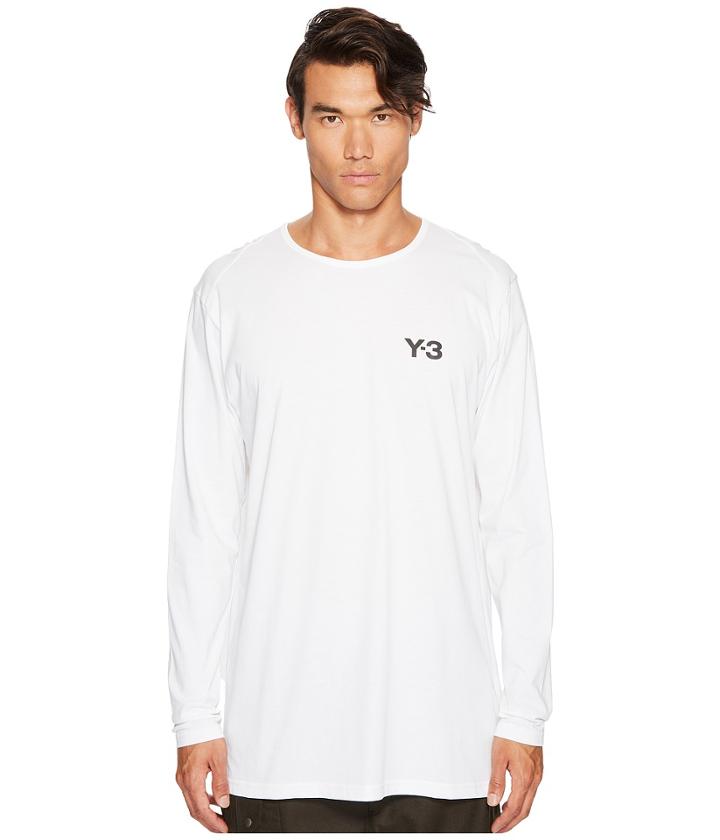 Adidas Y-3 By Yohji Yamamoto - Logo Long Sleeve Tee
