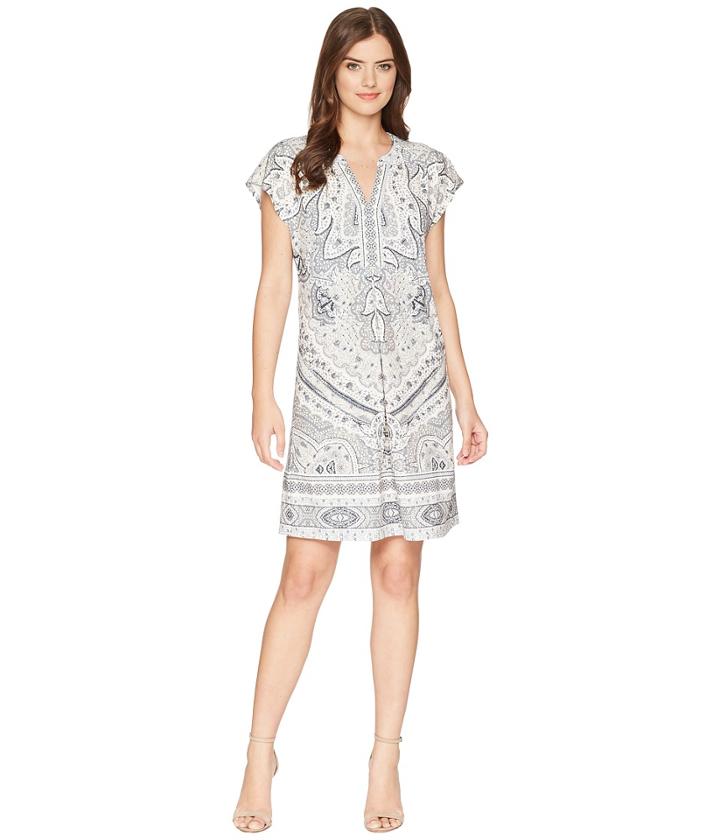 Hale Bob - Modern Mosaic Microfiber Jersey Dress