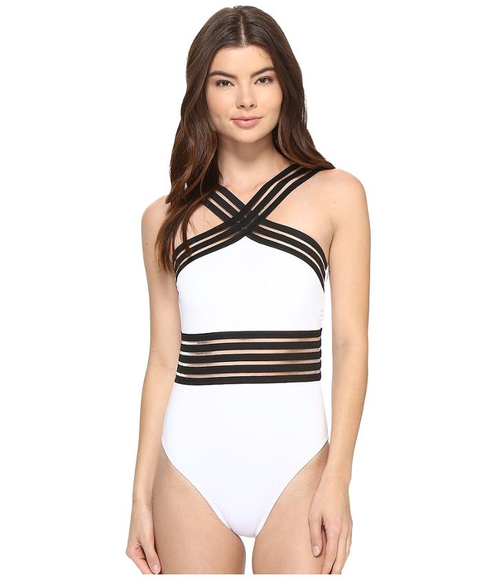 Kenneth Cole - Stompin' In My Stilettos High-neck One-piece