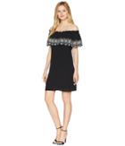 Cece - Tenley - Off The Shoulder Embroidered Dress
