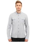 Kenneth Cole Sportswear - Long Sleeve Two-pocket Space Dye