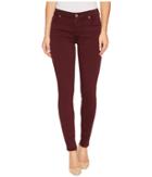 7 For All Mankind - The Ankle Skinny In Mulberry