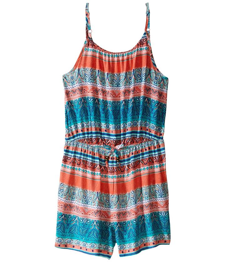 Pumpkin Patch Kids - Stripe Border Playsuit