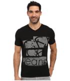 Calvin Klein Jeans - Cut Up Slub V-neck Tee