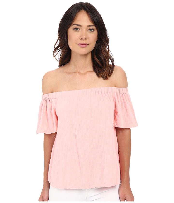 Rebecca Taylor - Off Shoulder Gauze Top
