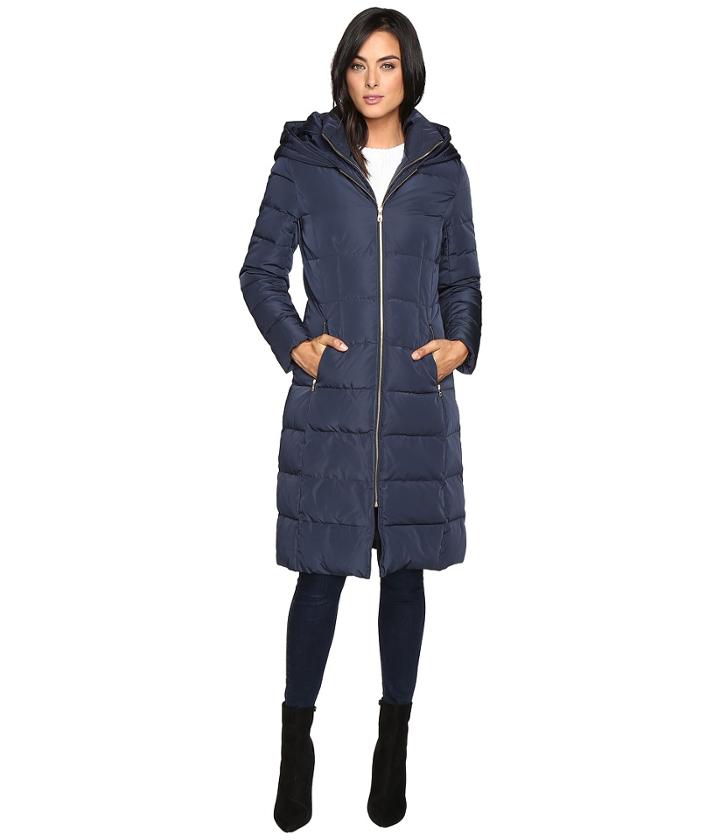 Cole Haan - 40 Quilted Down Coat With Oversized Hood