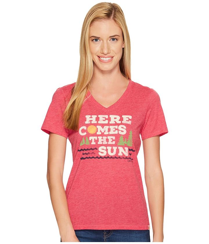 Life Is Good - Here Comes Sun Cool Vee