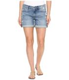 Lucky Brand - The Roll Up Shorts In Blue Palms