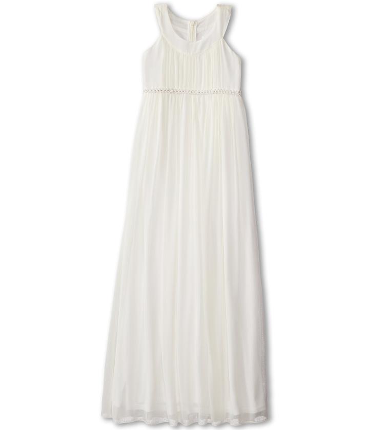 Us Angels Crinkle Chiffon Dress