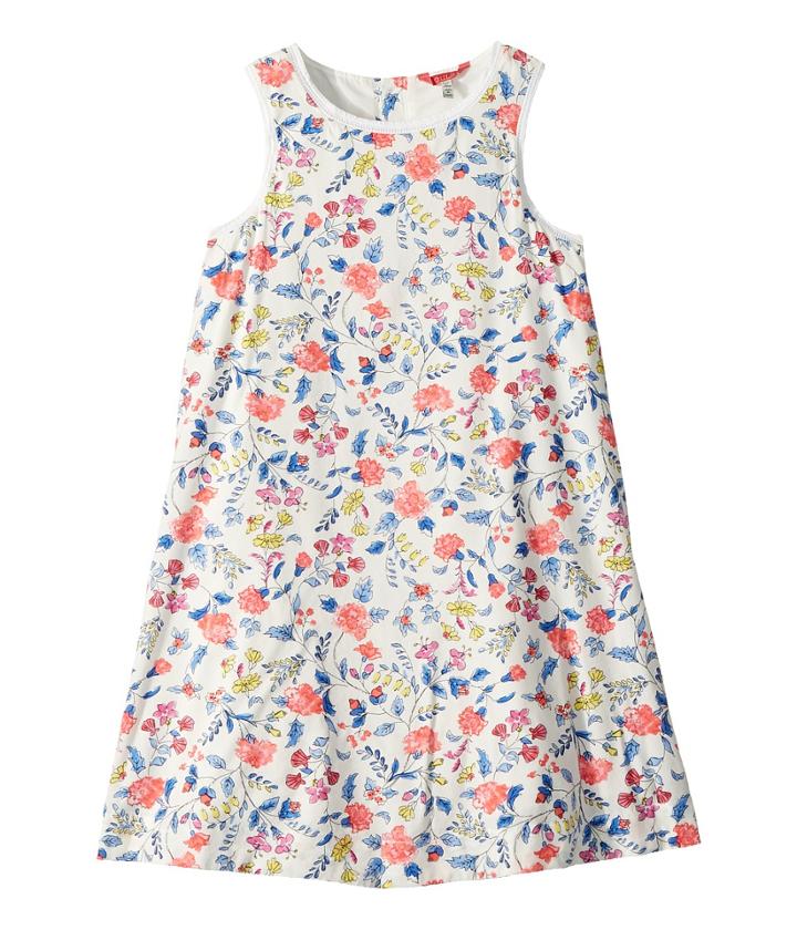 Joules Kids - Floral Woven Trapeze Dress