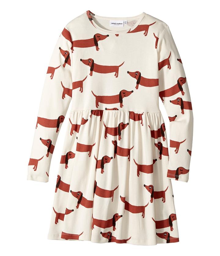 Mini Rodini - Dog Long Sleeve Dress
