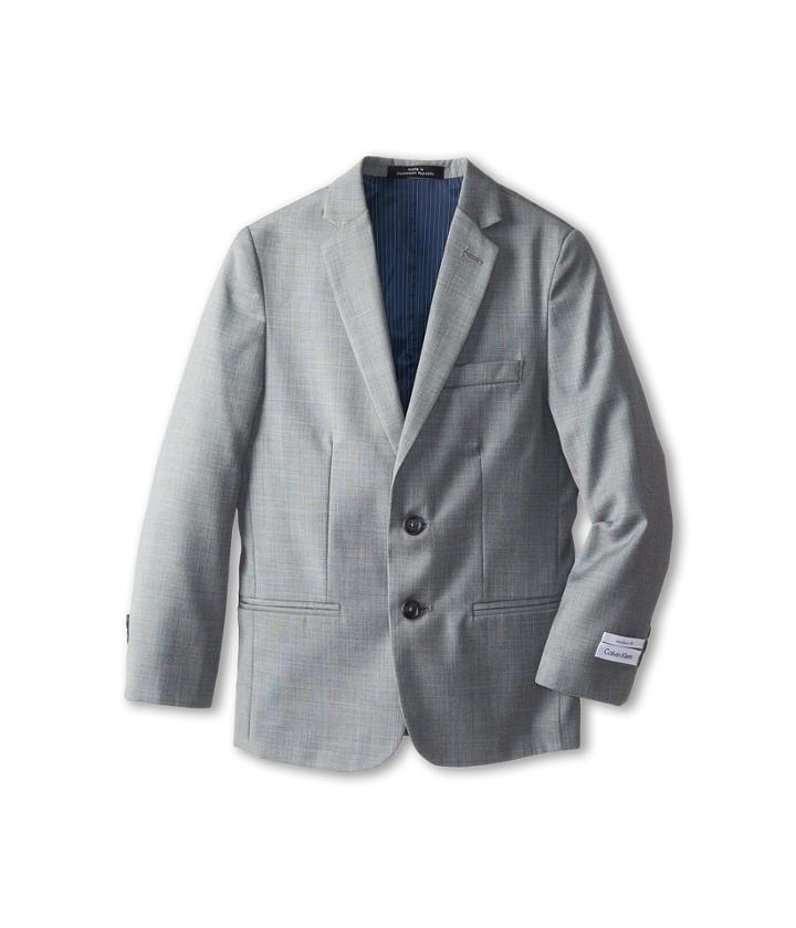 Calvin Klein Kids - Sharkskin W/ Blue Deco Jacket