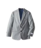 Calvin Klein Kids - Sharkskin W/ Blue Deco Jacket