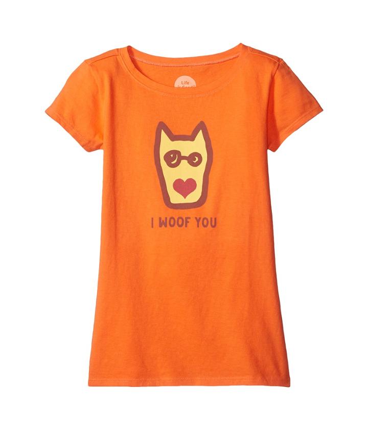 Life Is Good Kids - I Woof You Crusher Tee