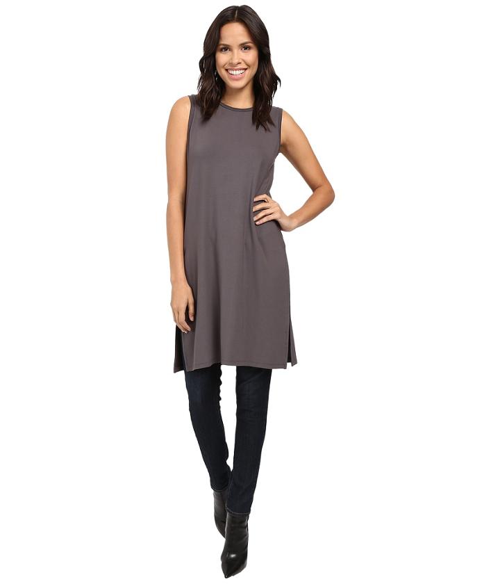 Lilla P - Stretch Jersey Side Slit Tunic