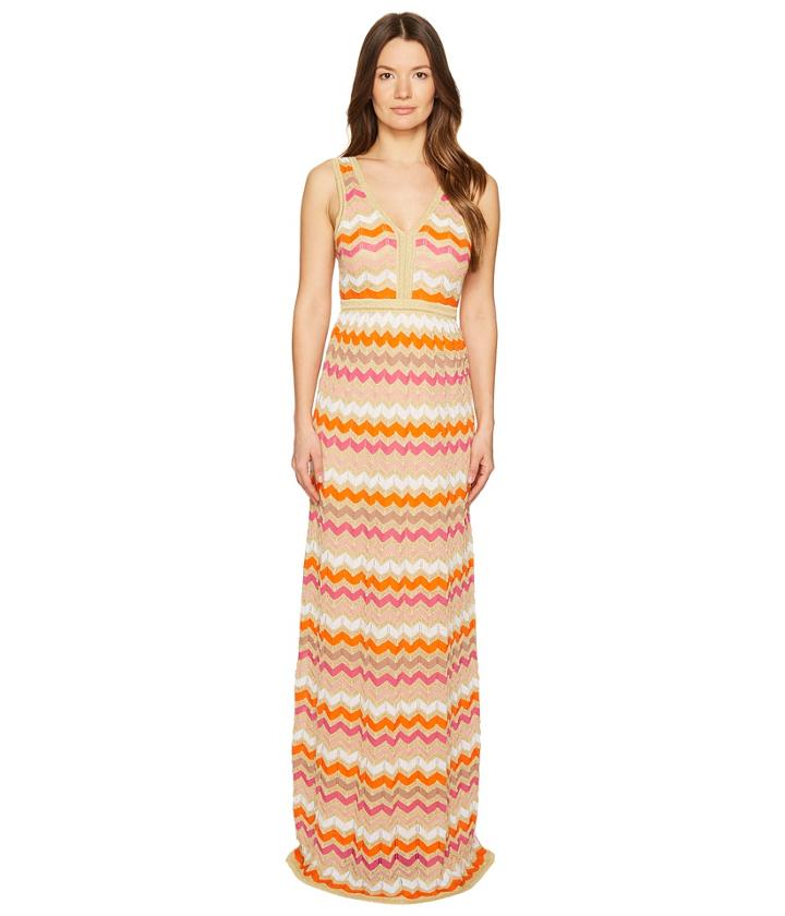 M Missoni - Ombre Zigzag Maxi Dress