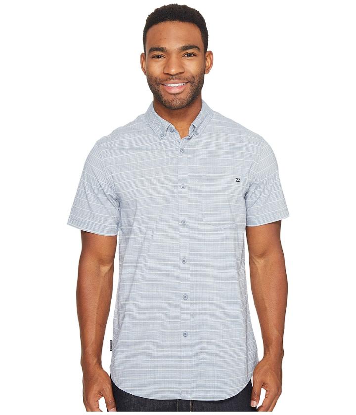 Billabong - All Day Texture Short Sleeve Woven Top