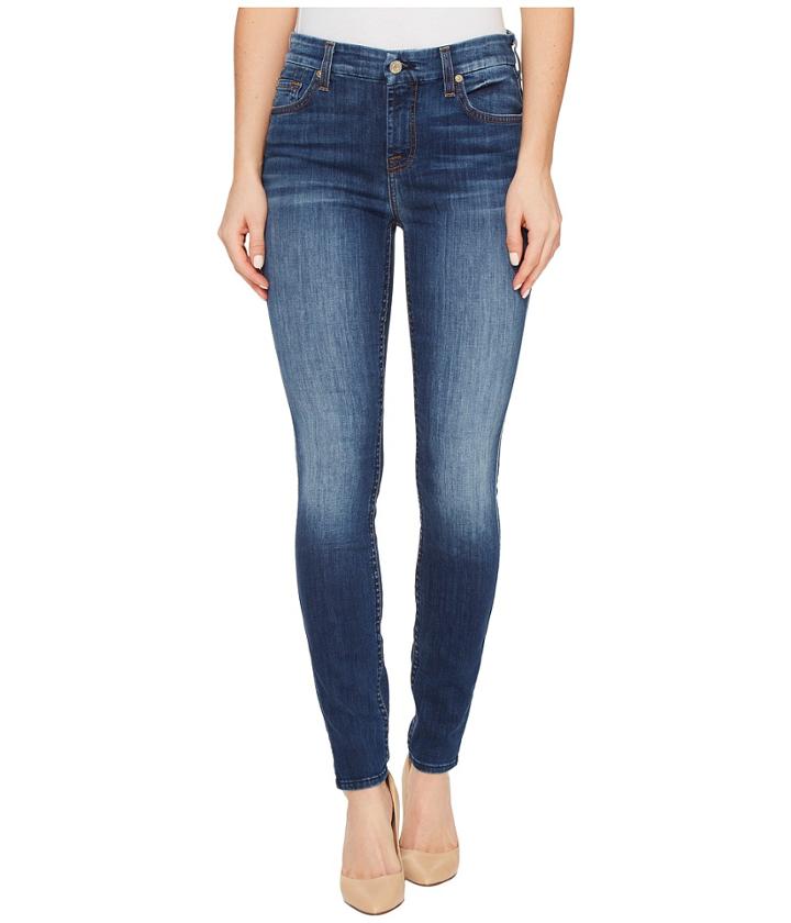 7 For All Mankind - The Ankle Skinny In Heritage Feather Weight