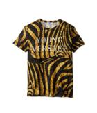 Versace Kids - Short Sleeve Logo And Zebra Print Tee