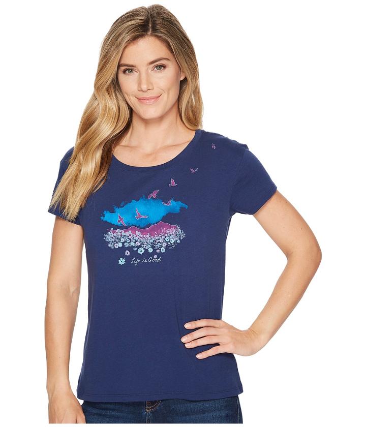 Life Is Good - Freebirds Watercolor Breezy Tee