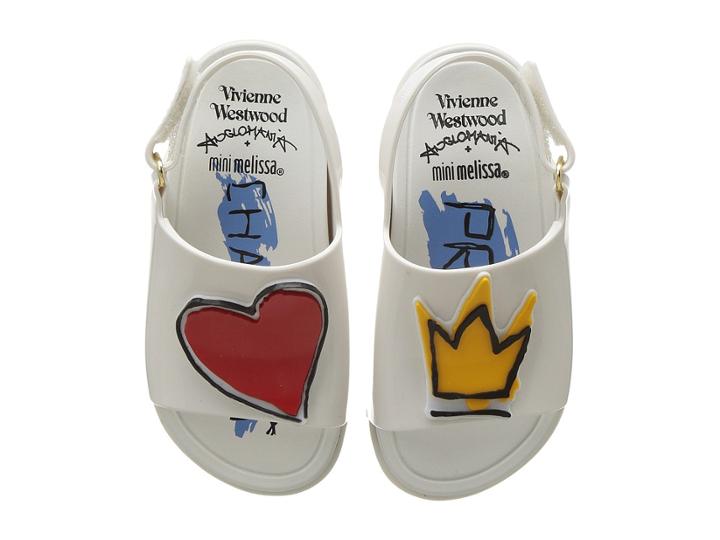 + Melissa Luxury Shoes - Vivienne Westwood Mini Anglomania + Melissa Beach Slide Sandal