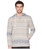 True Grit - Baja Combed Cotton Vintage Washed Poncho With Stitch Details
