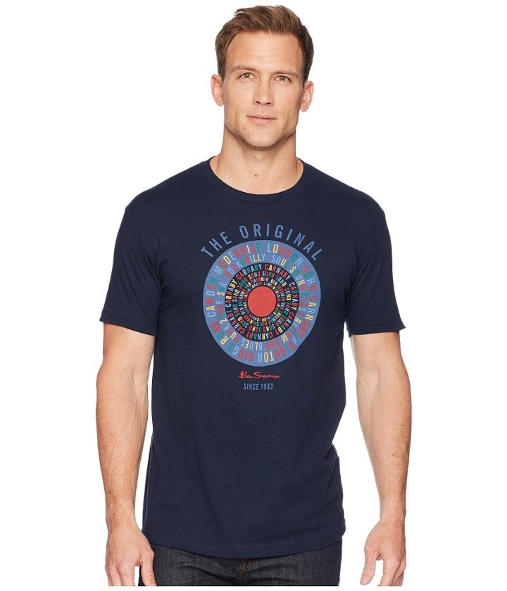Ben Sherman - Text Target Screen Tee