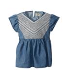 Lucky Brand Kids - Flowy Mixer Top In Chambray