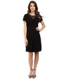 Rebecca Taylor - Stained Glass Lace Short Sleeve Dress