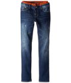 Armani Junior - Denim With Waistband In Denim Indaco
