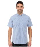 Thomas Dean &amp; Co. - Gingham Short Sleeve Button Down Collar Sport Shirt