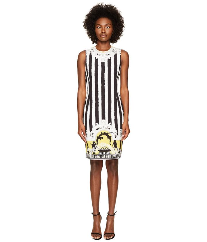 Versace Collection - Sleeveless Striped Dress