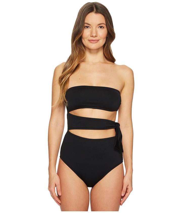 Proenza Schouler - Solids One-piece Bandeau W/ Side Tie