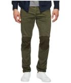 G-star - 5620 3d Tapered Trainer Pattern Mix Colored Jeans In Dark Shamrock/forest Night