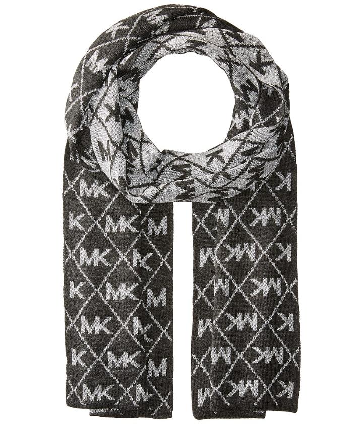 Michael Michael Kors - Diamond Metallic Logo Muffler