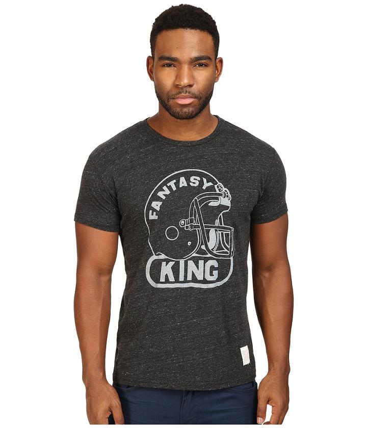 The Original Retro Brand - Fantasy King Short Sleeve Tri-blend Tee