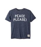 The Original Retro Brand Kids - Peace Please Short Sleeve Mocktwist Tee