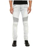 Philipp Plein - Cutout Motor Biker Denim In San Francisco Bay