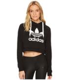 Adidas Originals - Trefoil Crop Hoodie