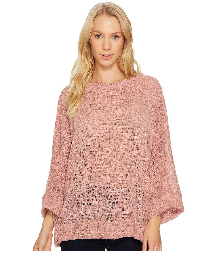Nally &amp; Millie - Dolman Sleeve Open Knit Op