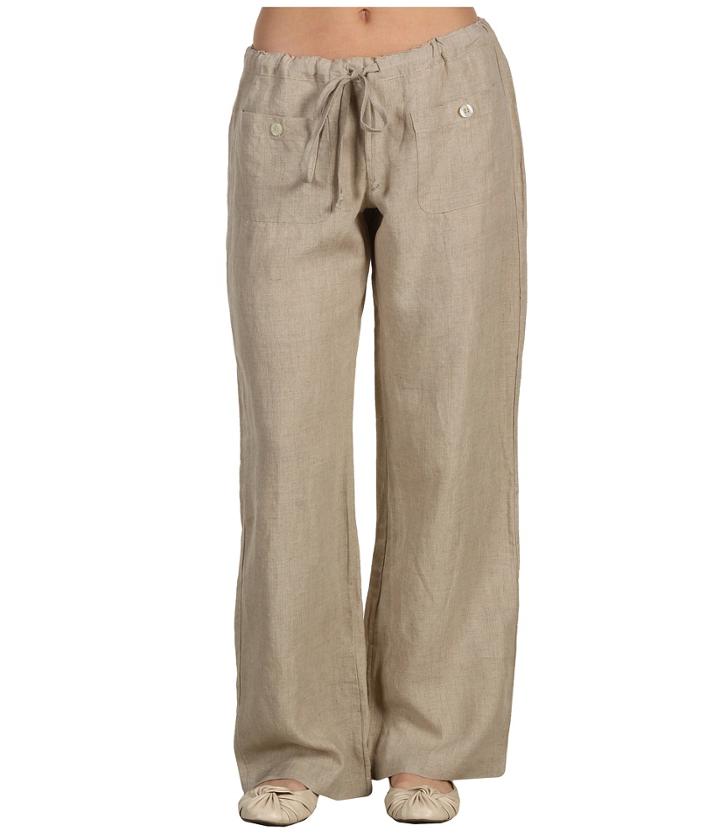 Allen Allen - Long Linen Pant