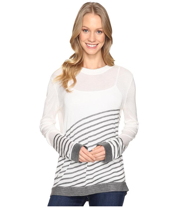 B Collection By Bobeau - Marisole Stripe Sweater
