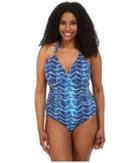 Lauren By Ralph Lauren - Plus Size Herringbone Halter Mio