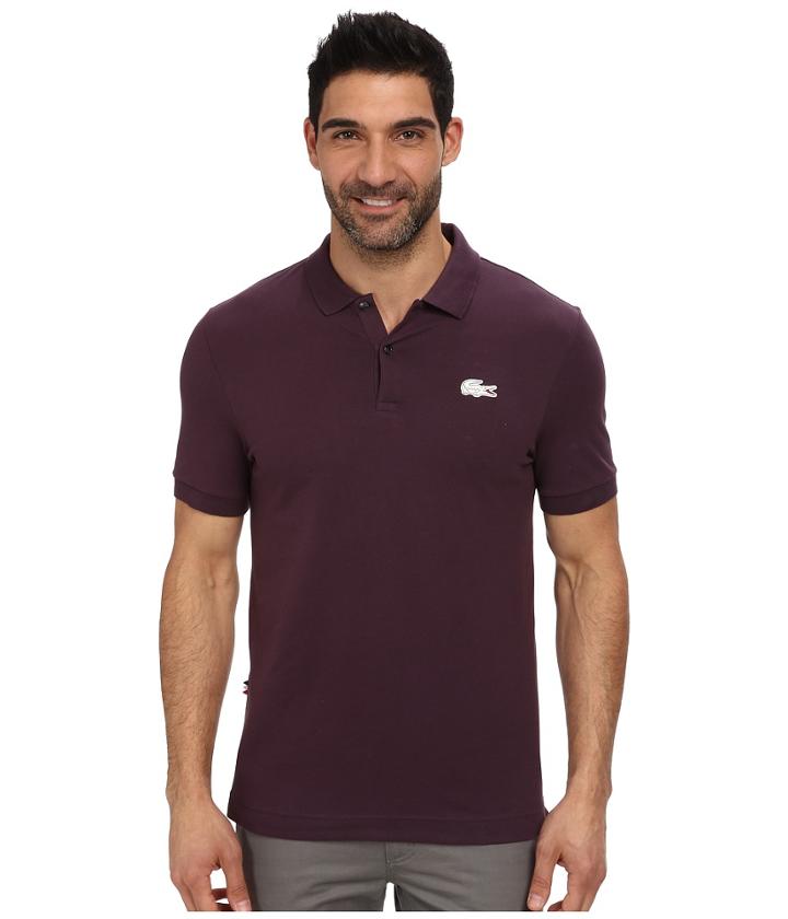 Lacoste - L!ve Short Sleeve Stretch Pique Croc Polo