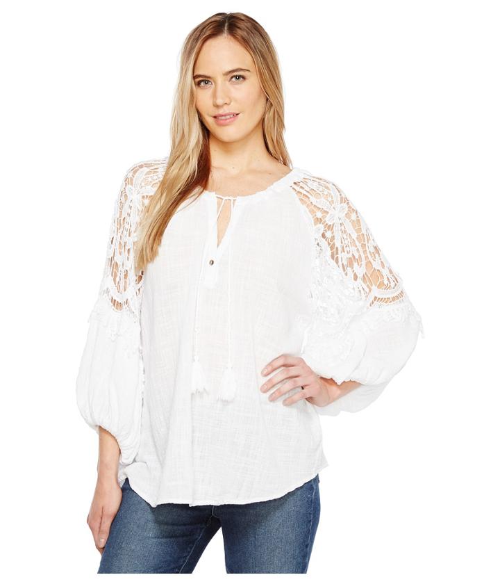 Xcvi - Gauze Titania Top