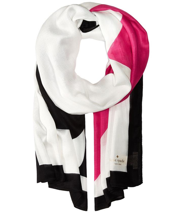 Kate Spade New York - Suit Of Cards Oblong Scarf