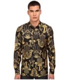 Versace Collection - Iconic Baroque Print Silk Button Up