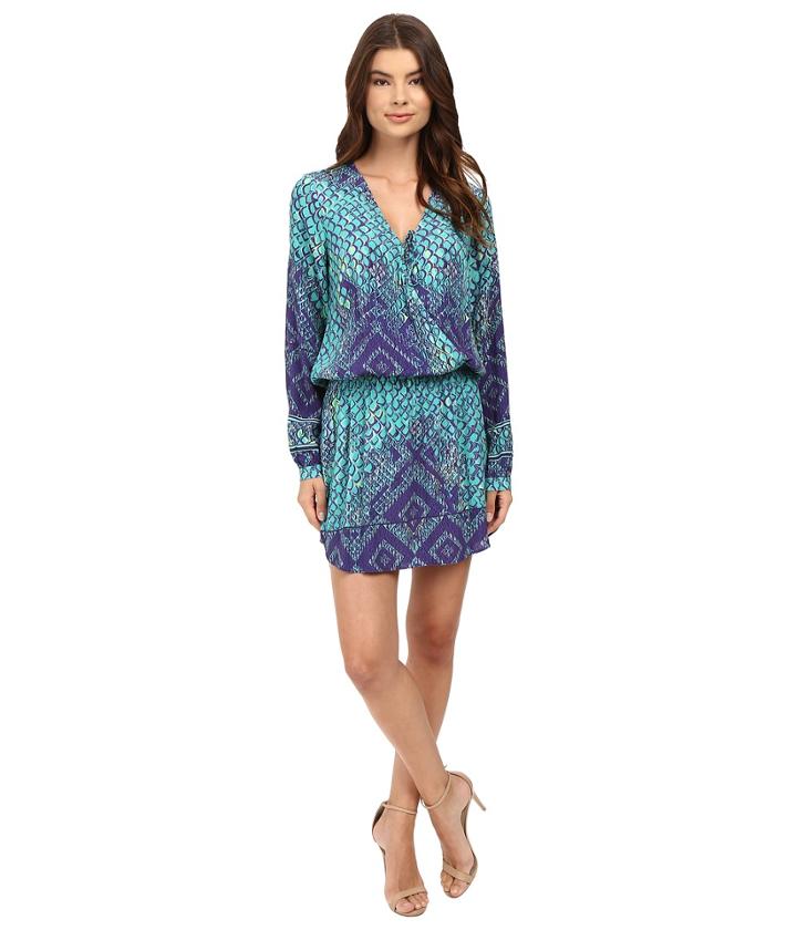 Hale Bob - Animal Intuition Dress With Tie