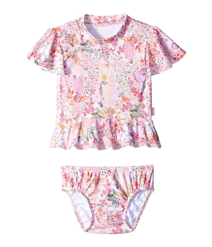 Seafolly Kids - Prairie Girl Rashie Set