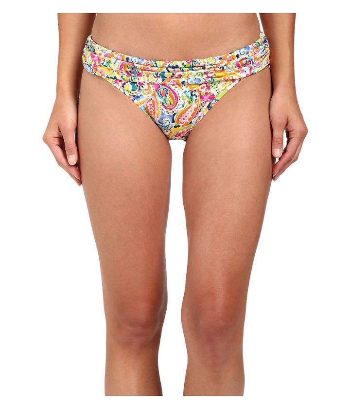 Lauren Ralph Lauren - Colorful Paisley Shirred Banded Hipster
